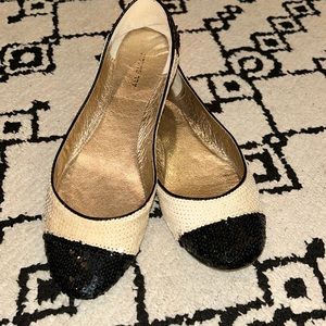 All Black sequin Ballet flat